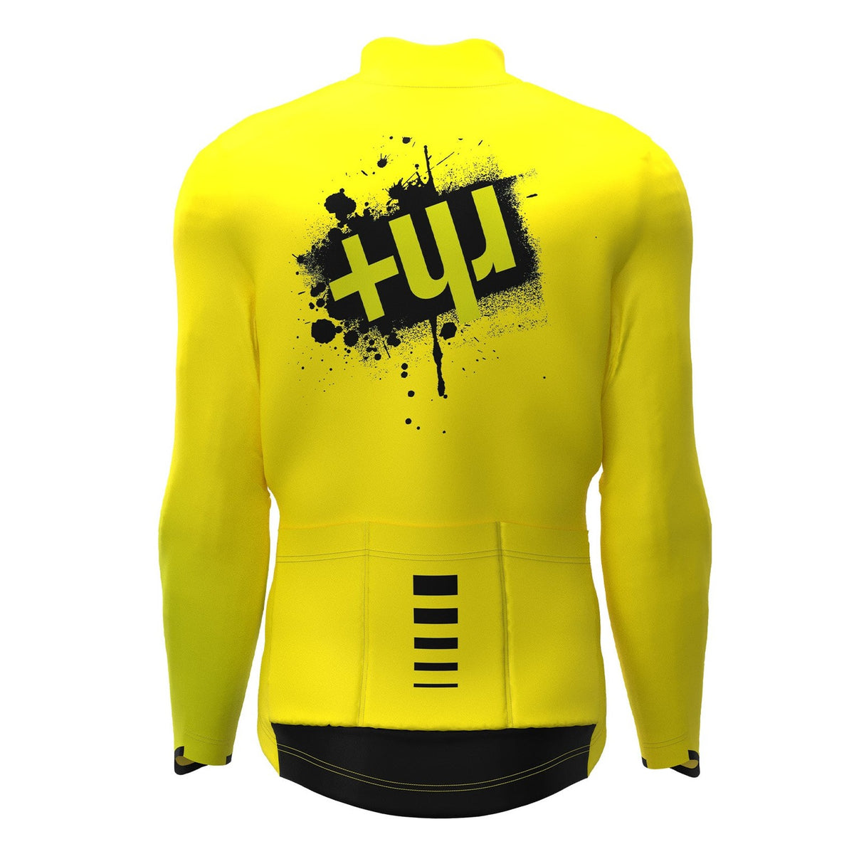 Maillot manches longues Rh+ Rask - Jaune fluo