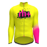 Maglia maniche lunghe Rh+ Rask - Verde fluo Zerorh