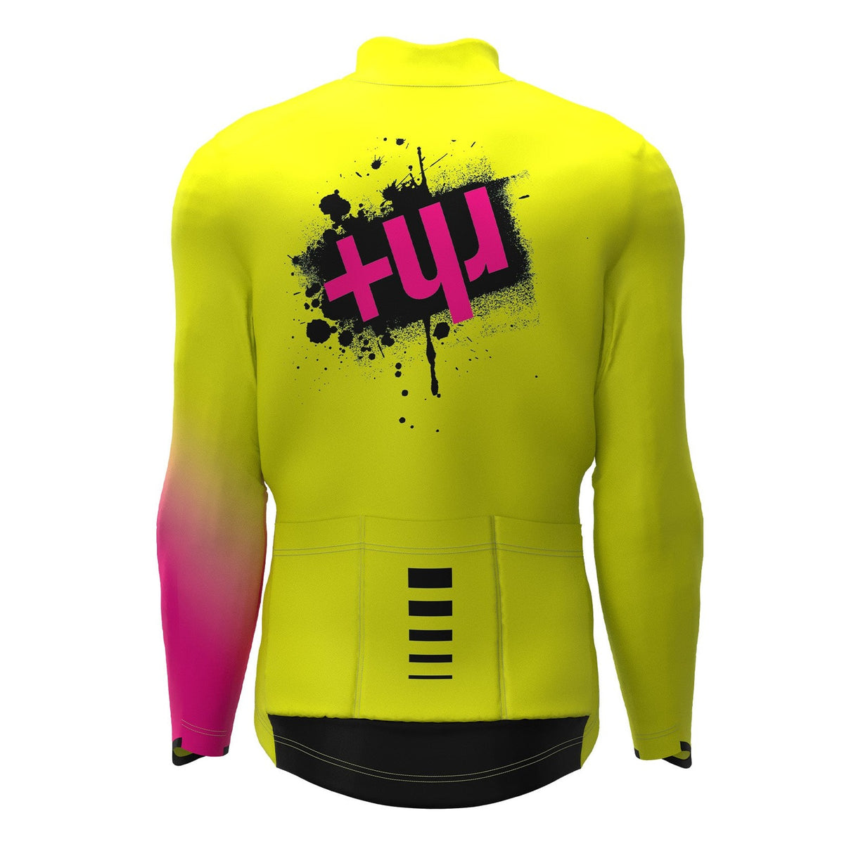 Maglia maniche lunghe Rh+ Rask - Verde fluo Zerorh