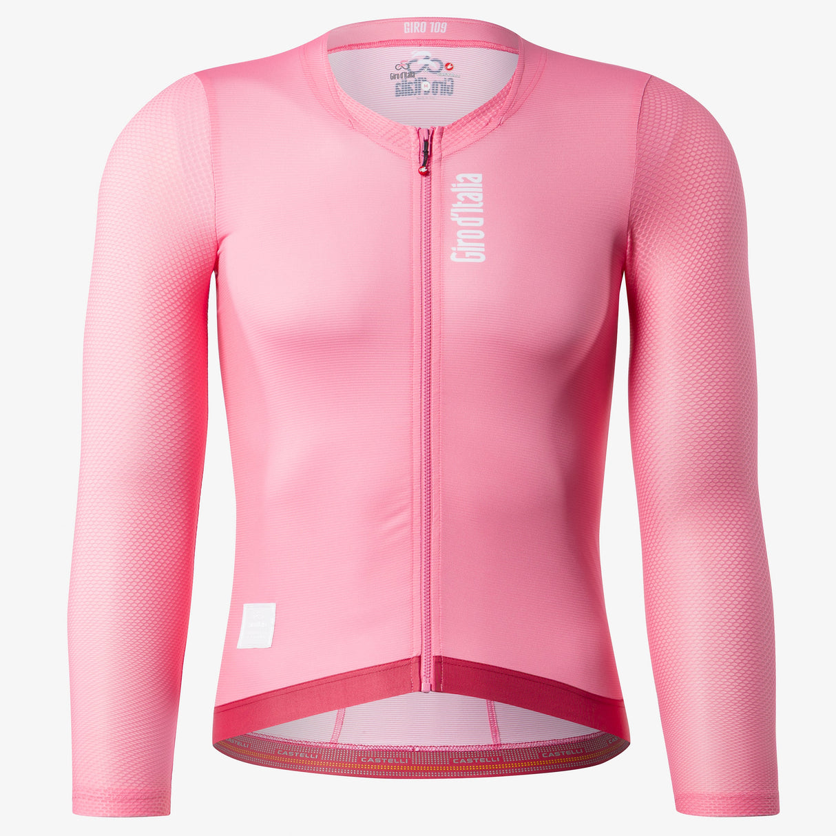 Pink long sleeve jersey Giro d'Italia 2026 Corretto