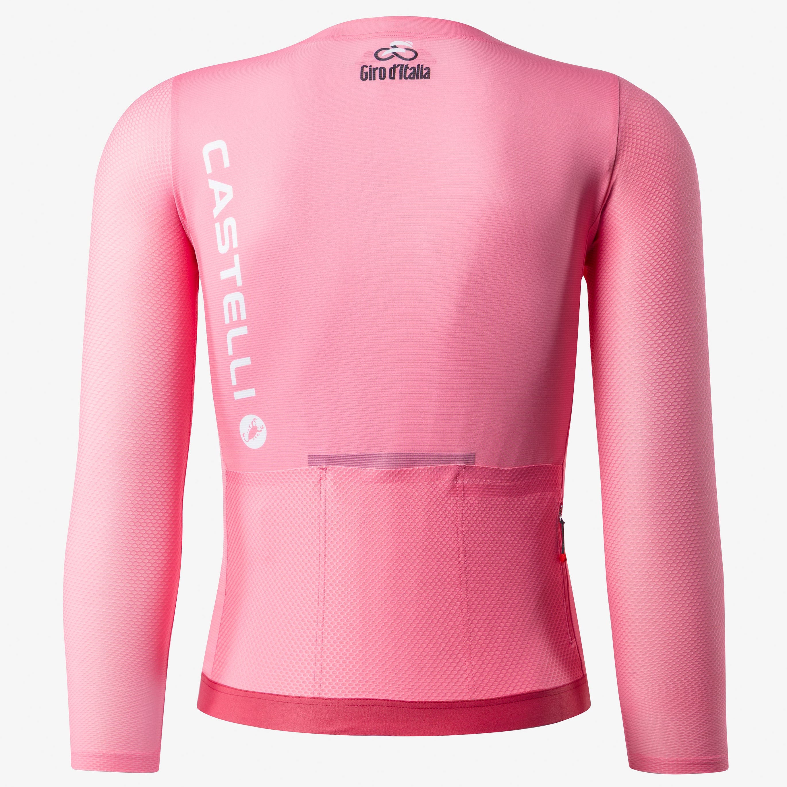 Maillot mangas largas Rosa Giro d'Italia 2026 Corretto