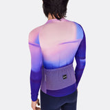 Maglia maniche lunghe Santini Luce - Rosa blu - M