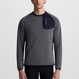 Maglia maniche lunghe Santini Power Wool Tech - Grigio Santini