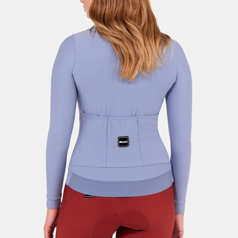 Santini RTR langarmtrikot - Hellblau