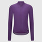 Maglia maniche lunghe Santini RTR - Melanzana