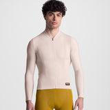 Maglia maniche lunghe Santini Ready To Ride - Beige Santini