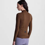 Maglia maniche lunghe Santini Ready To Ride - Marrone Santini