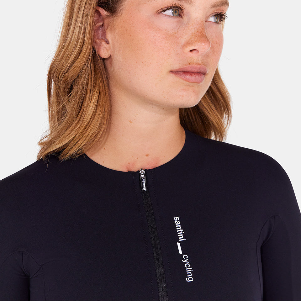 Maglia maniche lunghe Santini Unico - Nero Santini