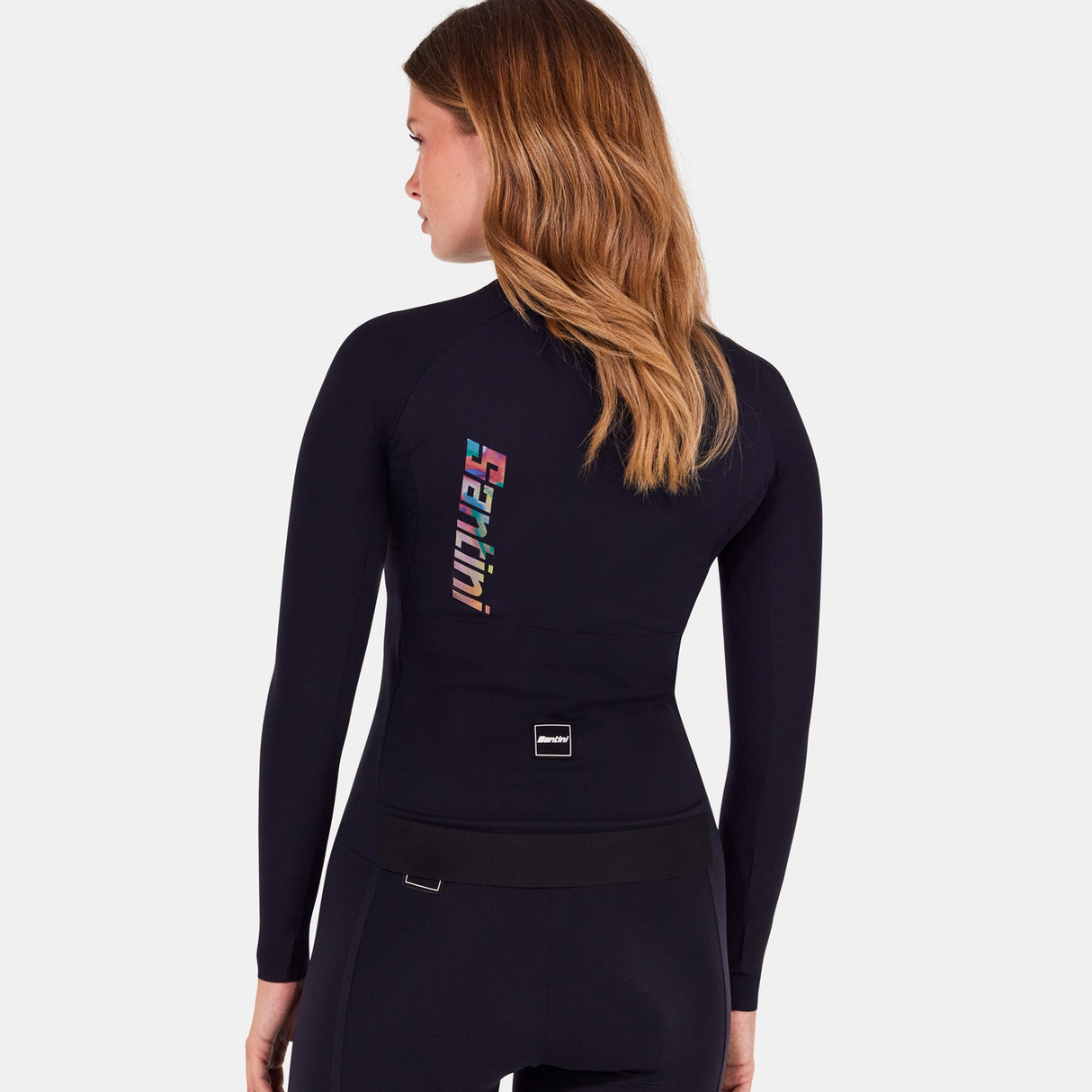 Maglia maniche lunghe Santini Unico - Nero Santini