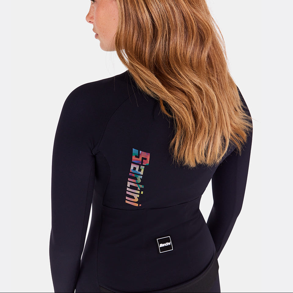 Maglia maniche lunghe Santini Unico - Nero Santini