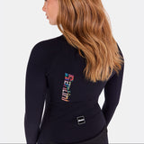 Maglia maniche lunghe Santini Unico - Nero Santini