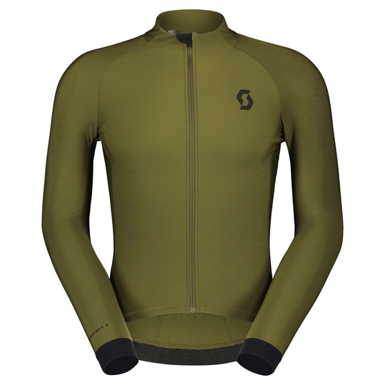 Scott RC Pro Warm langarm trikot - Grun