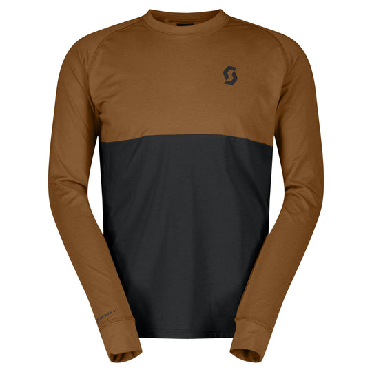 Scott Trail Storm Warm Light langarmeliges trikot - Braun
