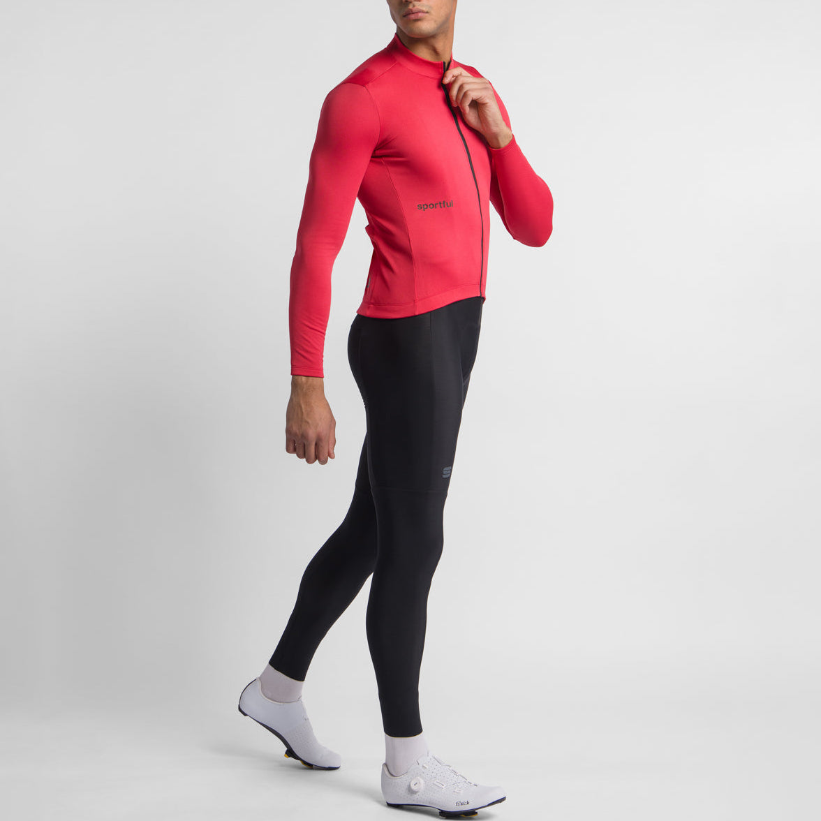 Maglia maniche lunghe Sportful Classic Thermal - Rosso Sportful