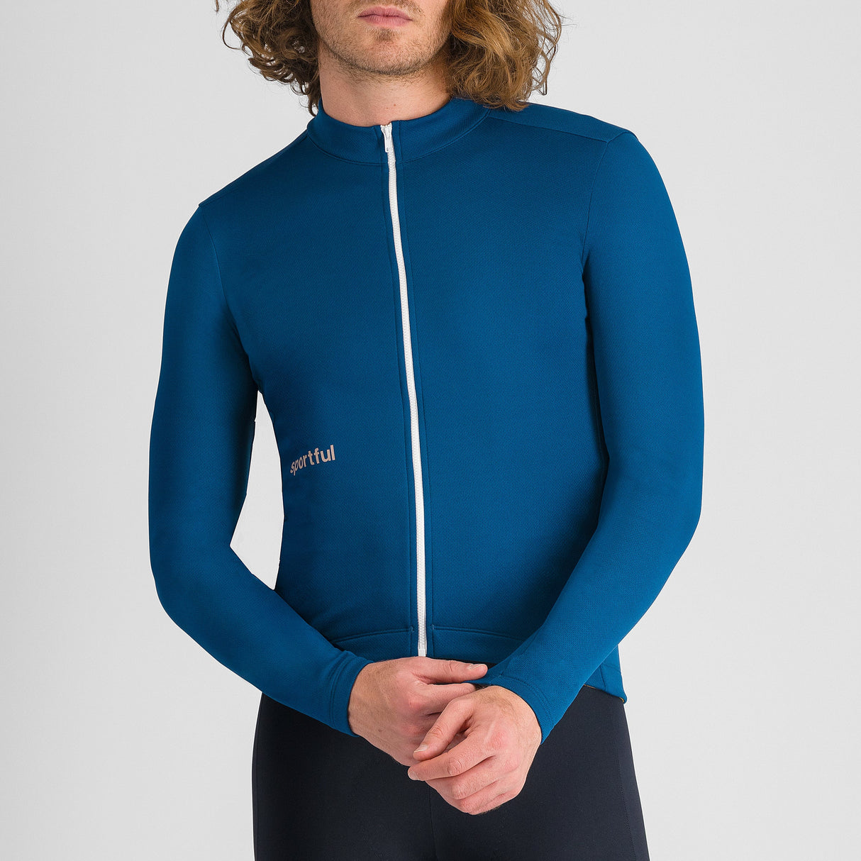 Maglia maniche lunghe Sportful Classic Thermal - Blu Sportful