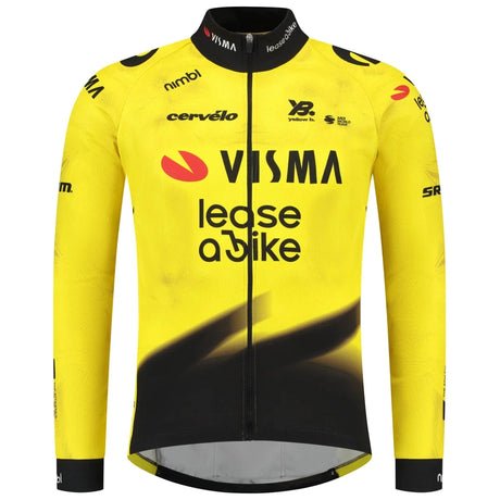 Maglia maniche lunghe Team Visma Lease a bike 2026 Yellow B.