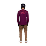 Maglia maniche lunghe Troy Lee Designs Ruckus Ride - Viola Troy Lee Designs