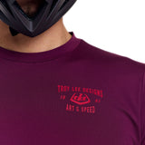 Maglia maniche lunghe Troy Lee Designs Ruckus Ride - Viola Troy Lee Designs
