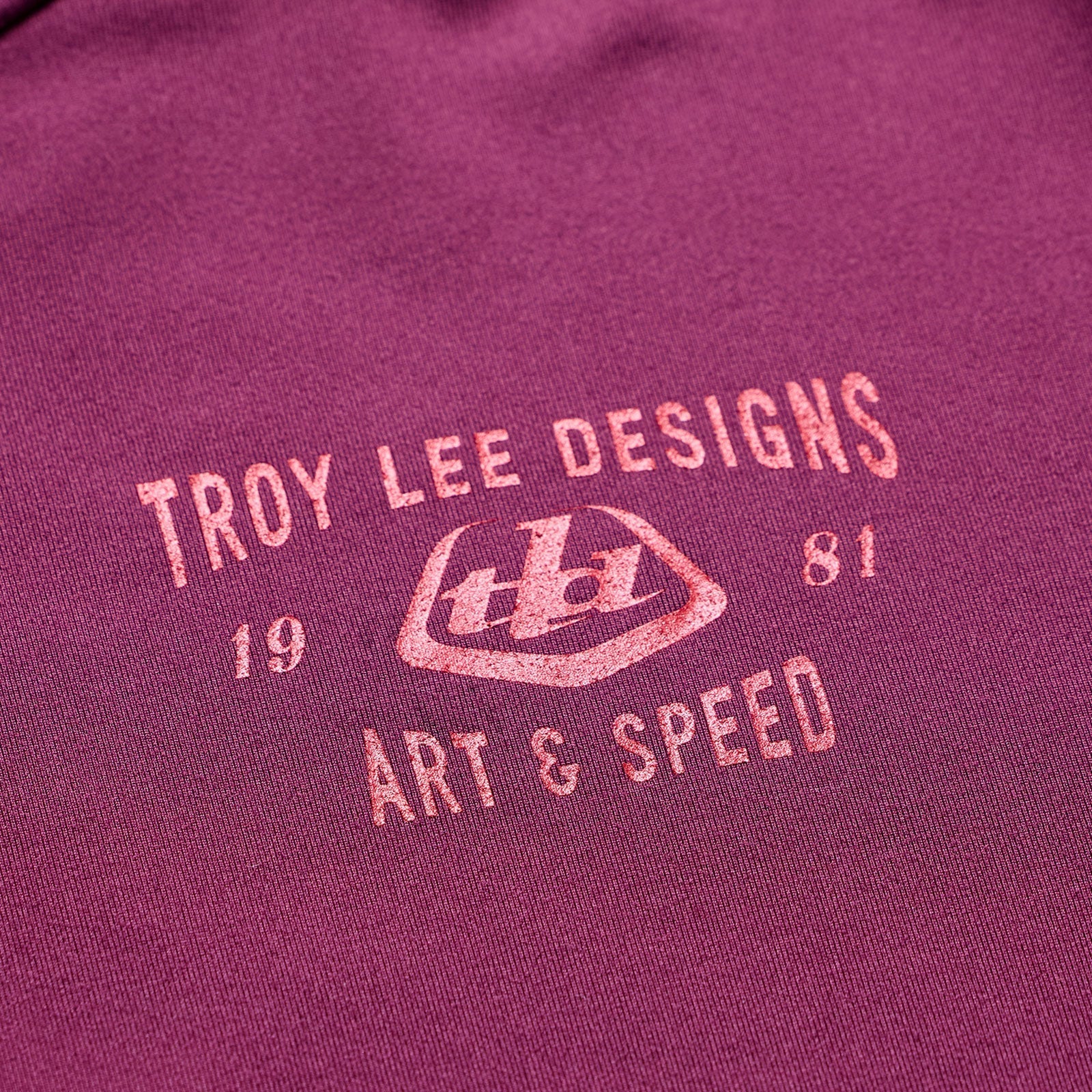 Jersey Troy Lee Designs Ruckus Ride long-sleeve jersey - Purple