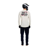 Maglia maniche lunghe Troy Lee Designs Ruckus Ride - Beige Troy Lee Designs