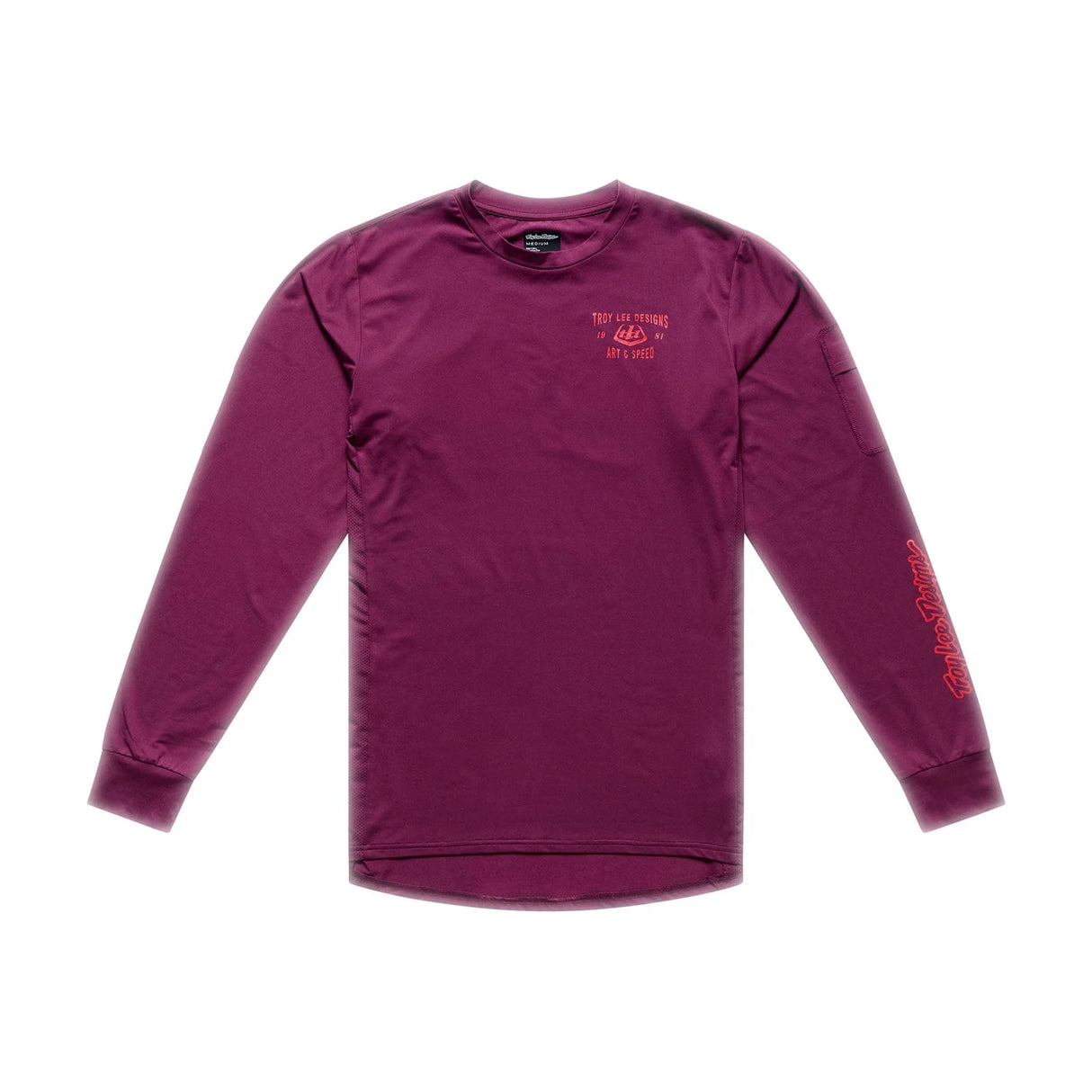 Maglia maniche lunghe Troy Lee Designs Ruckus Ride - Viola Troy Lee Designs