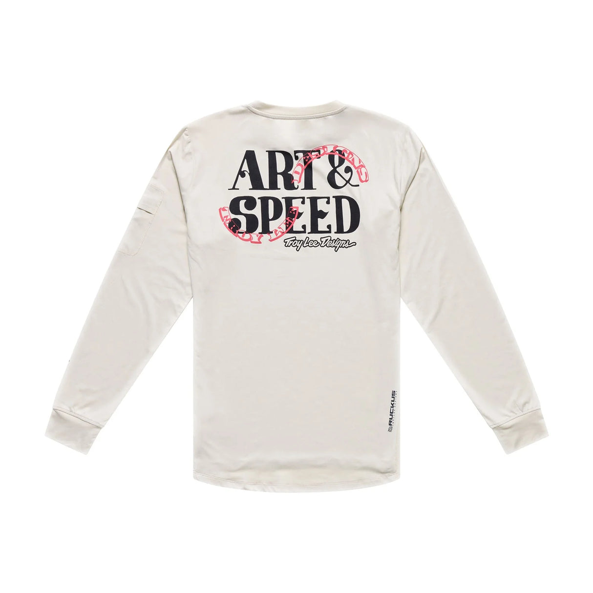 Maglia maniche lunghe Troy Lee Designs Ruckus Ride - Beige Troy Lee Designs