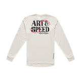 Maglia maniche lunghe Troy Lee Designs Ruckus Ride - Beige Troy Lee Designs