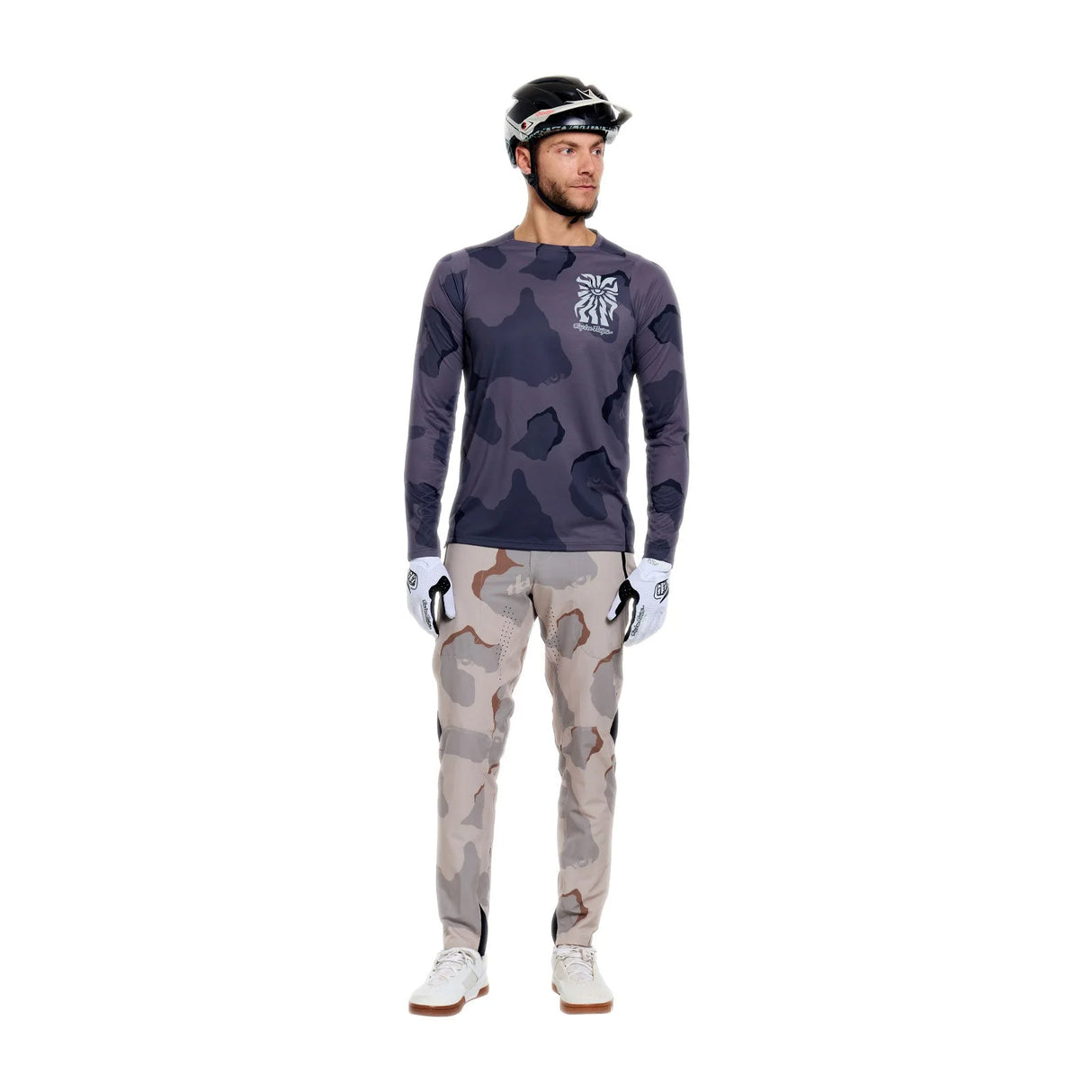 Maglia maniche lunghe Troy Lee Designs Skyline Pro - Nero Troy Lee Designs