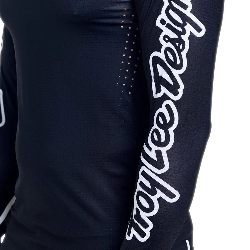 Langarmtrikot Troy Lee Designs Sprint Ultra - Schwarz