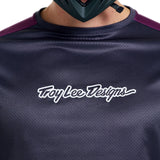 Maillot mangas largas Troy Lee Designs Stage Signature - Negro