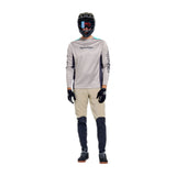 Langarmtrikot Troy Lee Designs Stage Signature - Beige