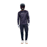 Maillot mangas largas Troy Lee Designs Stage Signature - Negro