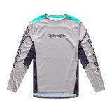 Langarmtrikot Troy Lee Designs Stage Signature - Beige