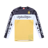 Maglia maniche lunghe Troy Lee Designs Yo Moto - Nero Giallo Troy Lee Designs