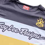 Maglia maniche lunghe Troy Lee Designs Yo Moto - Nero Giallo Troy Lee Designs