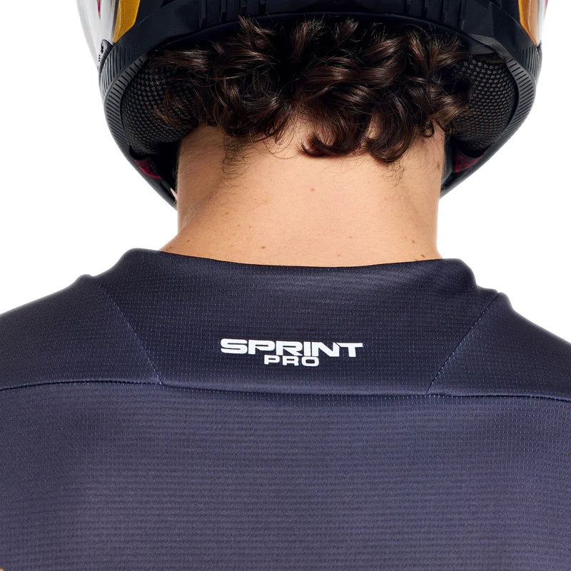 Maglia maniche lunghe Troy Lee Designs Yo Moto - Nero Giallo Troy Lee Designs