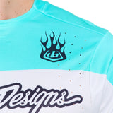 Jersey Troy Lee Designs Yo Moto long-sleeve - Black/Blue