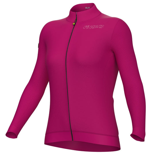Maglia maniche lunghe donna Ale PR-E Follow Me 2.0 - Fucsia