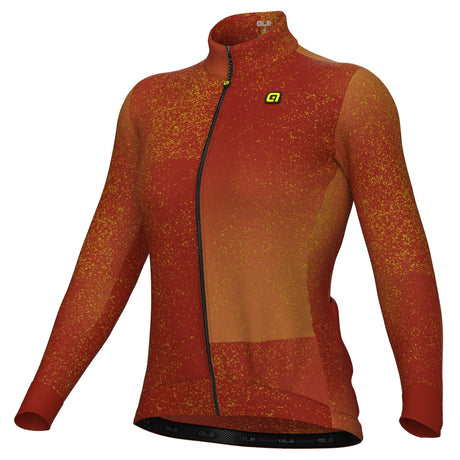 Maglia maniche lunghe donna Ale PR-E Stellar - Rosso Ale