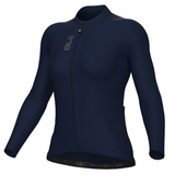 Maglia maniche lunghe donna Ale Pragma Color Block - Blu scuro Ale