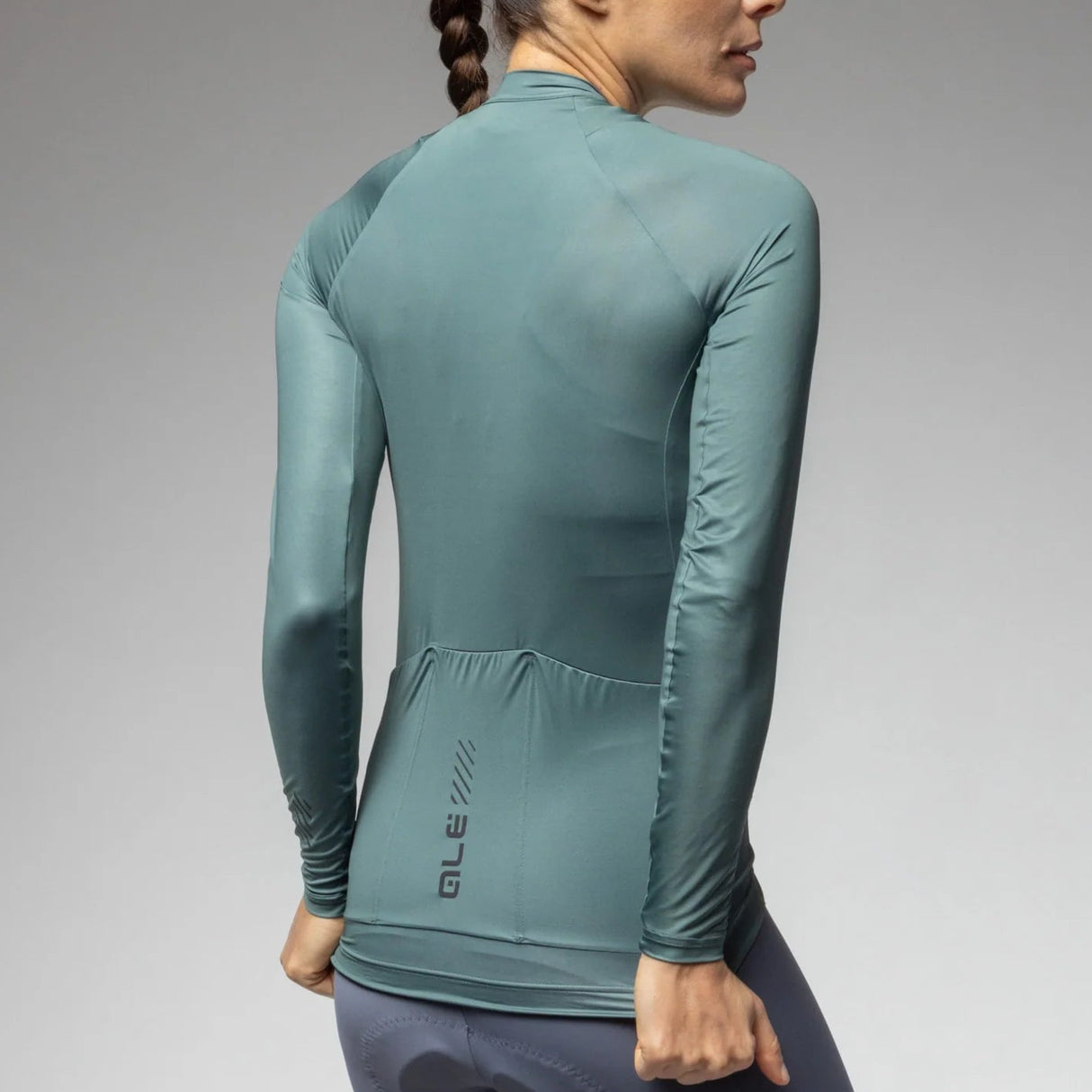 Maglia maniche lunghe donna Ale Pragma Color Block - Verde Ale
