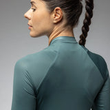 Maglia maniche lunghe donna Ale Pragma Color Block - Verde Ale
