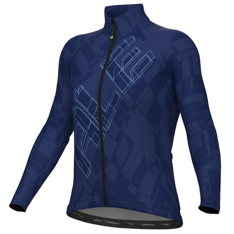 Maglia maniche lunghe donna Ale Pragma Schema - Blu Ale