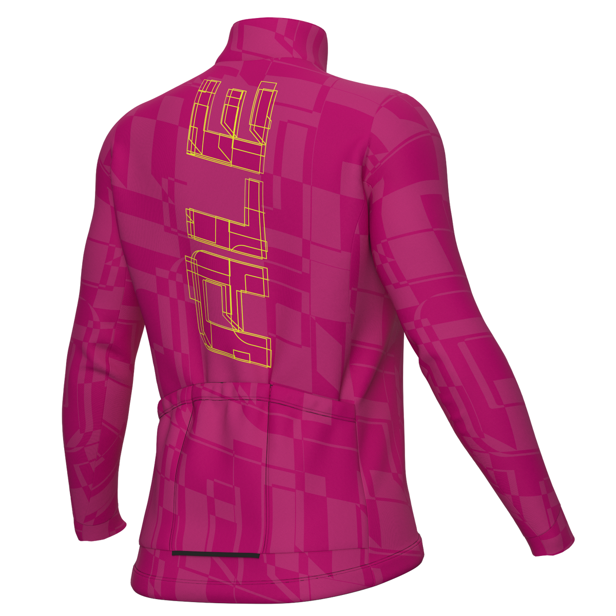 Maglia maniche lunghe donna Ale Pragma Schema - Fucsia Ale