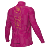 Maglia maniche lunghe donna Ale Pragma Schema - Fucsia Ale