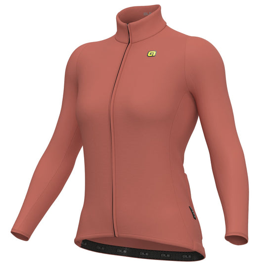 Maillot manches longues femme Ale R-EV1 Warm Race 2.0 - Orange