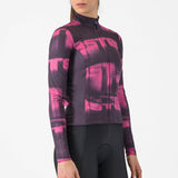 Maglia maniche lunghe donna Castelli Blur Thermal - Viola Castelli