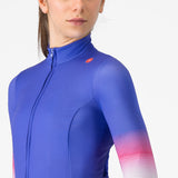 Maglia maniche lunghe donna Castelli Corso Thermal - Viola Castelli