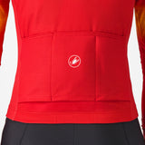 Maglia maniche lunghe donna Castelli Corso Thermal - Rosso Castelli