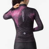 Castelli Prismatic frau langarmtrikot - Schwarz